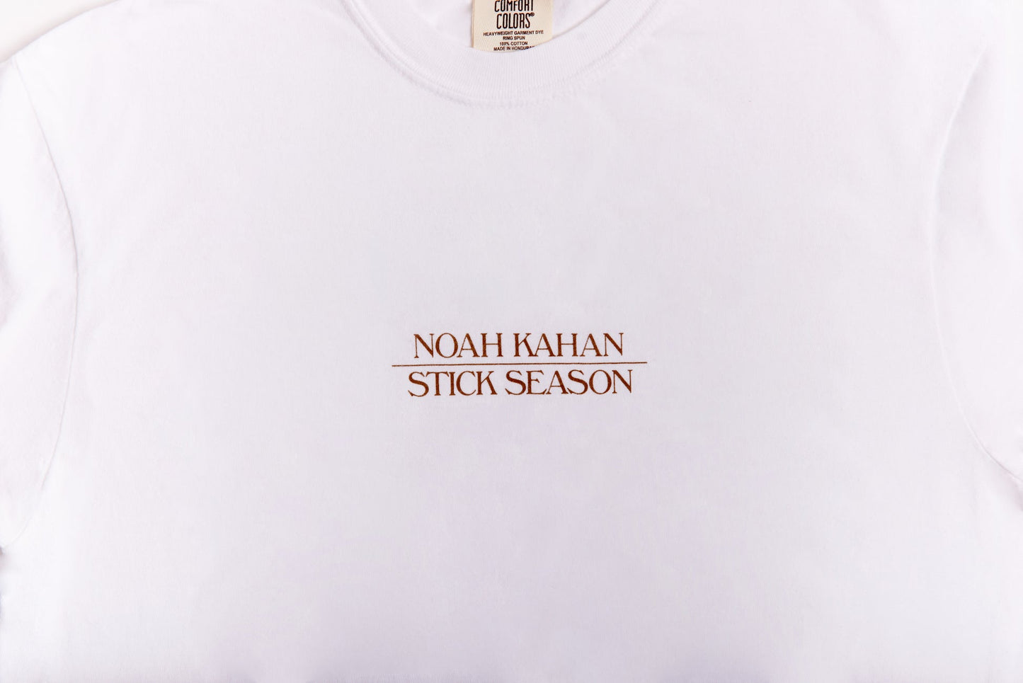 Stick Season White Tee