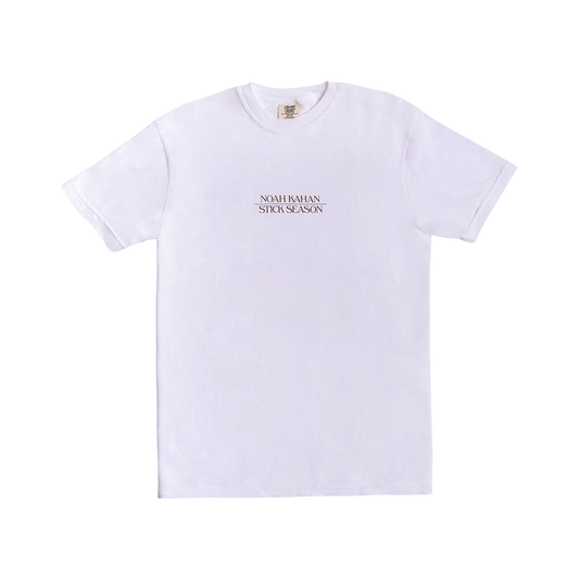 Stick Season White Tee
