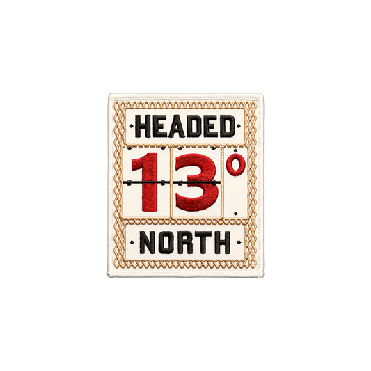 Headed North Patch